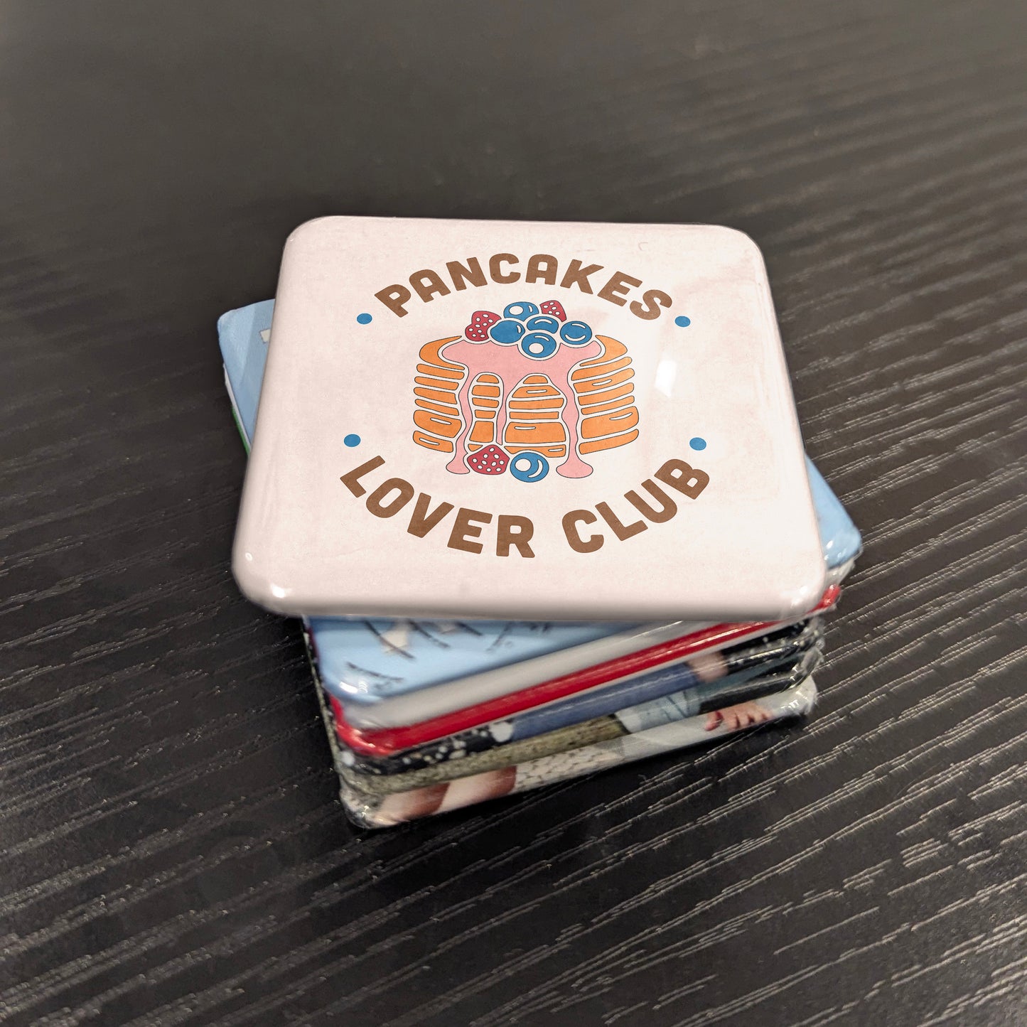 Pancakes Lover Club Fridge Magnet - PhiloPerse