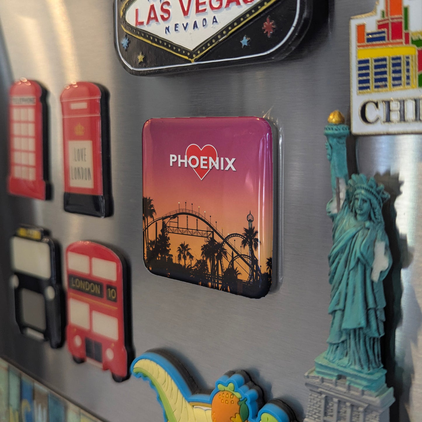 Phoenix View Fridge Magnet - PhiloPerse