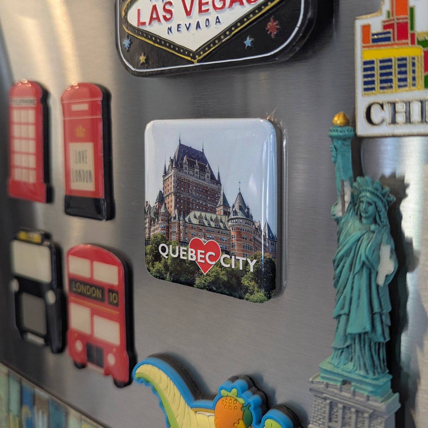 Quebec City Fridge Magnet - PhiloPerse