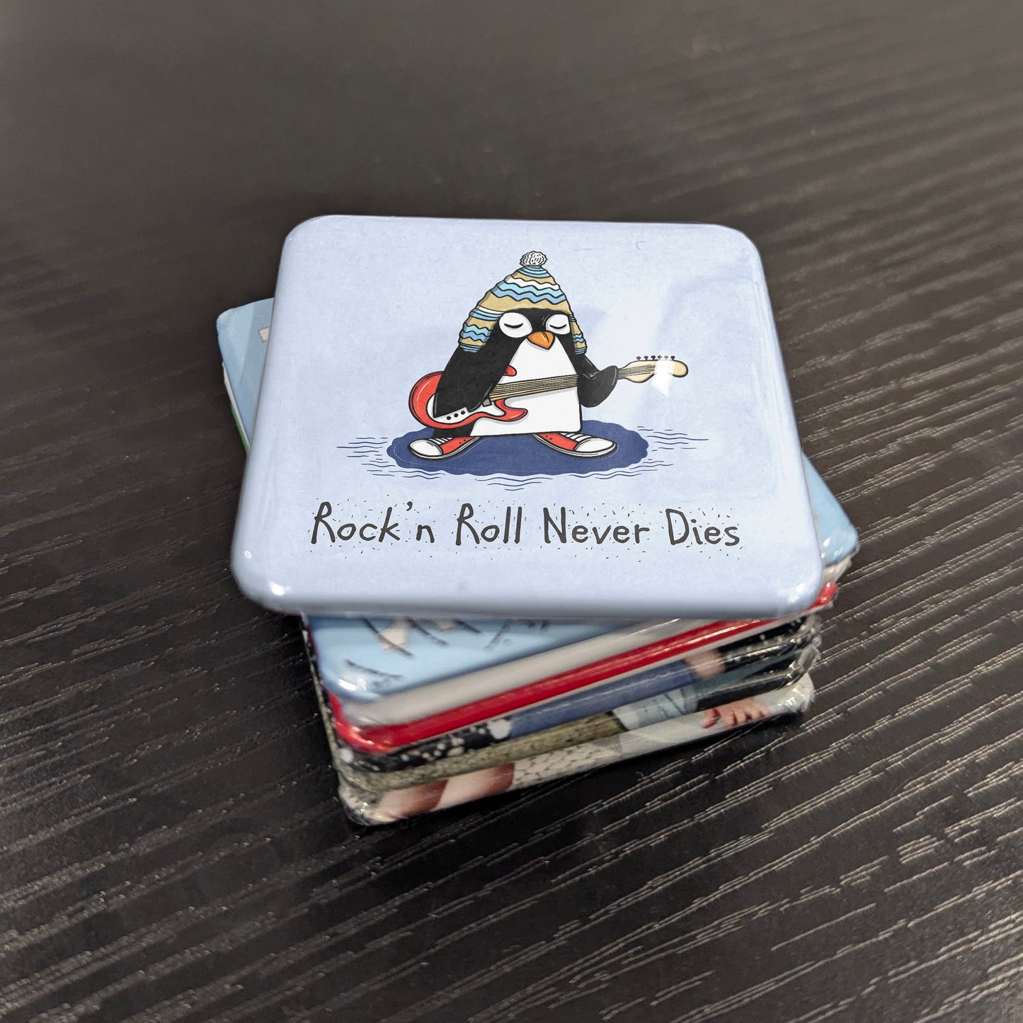 Rock'n Roll Never Dies Fridge Magnet - PhiloPerse