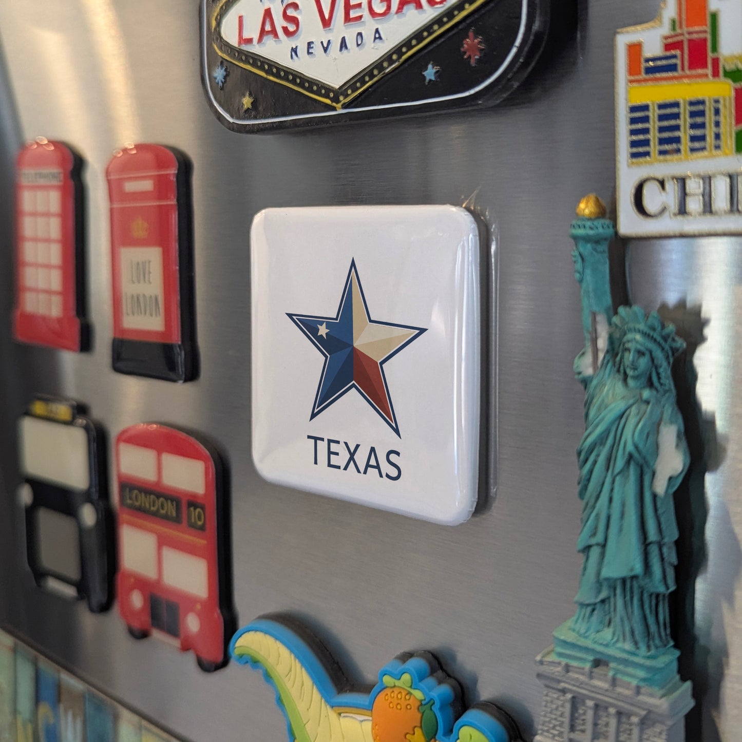 Texas Star Fridge Magnet - PhiloPerse