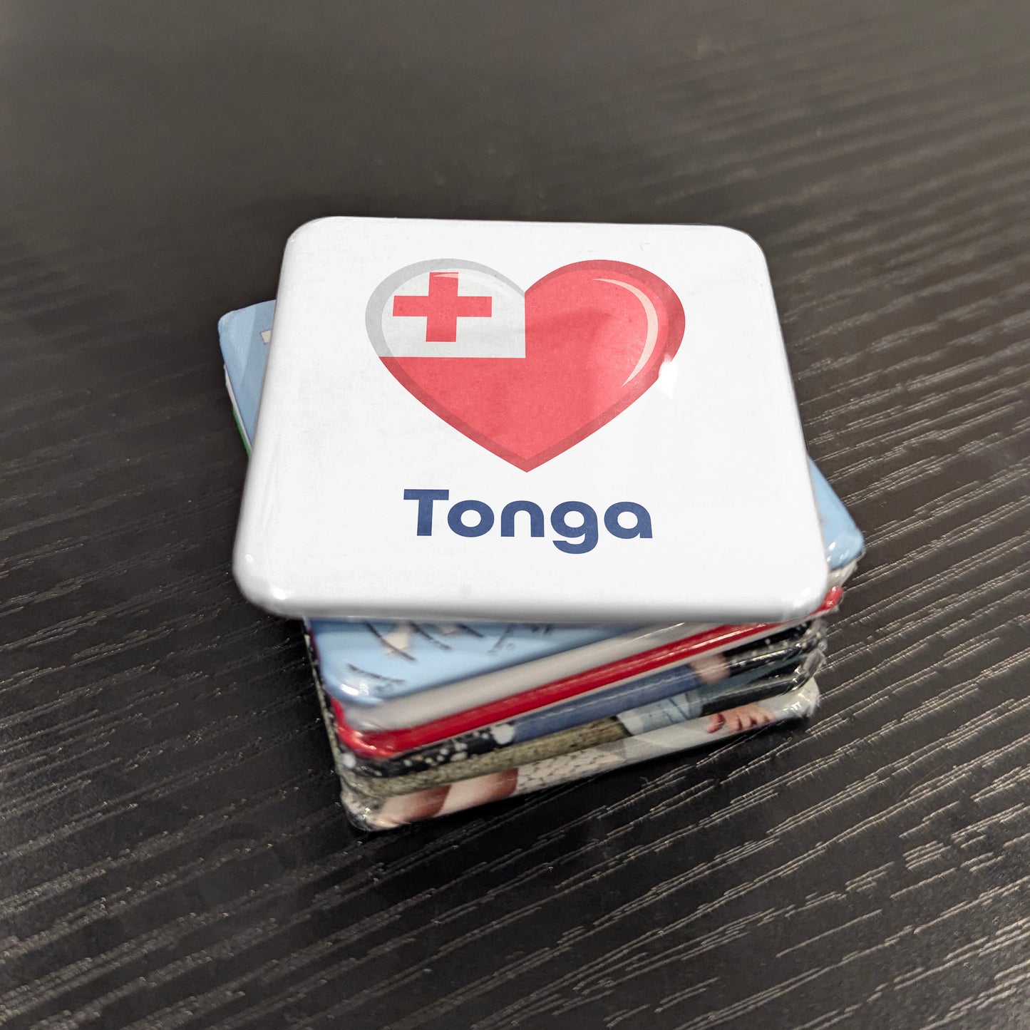 Tonga Flag Fridge Magnet - PhiloPerse