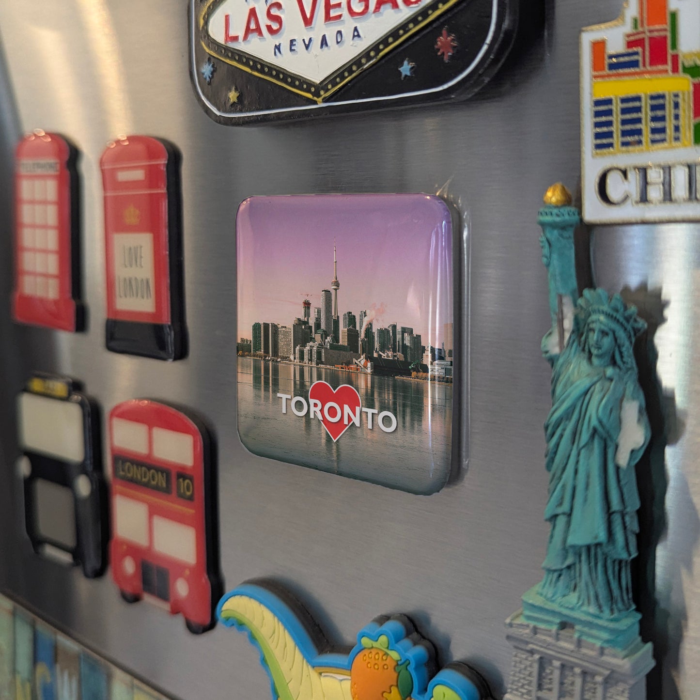 Toronto View Fridge Magnet - PhiloPerse