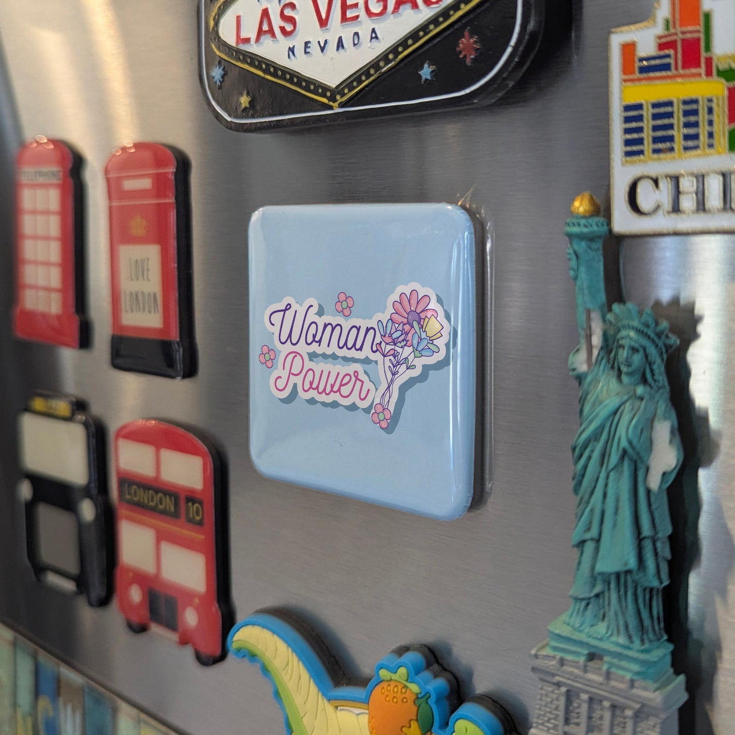 Women Power Fridge Magnet - PhiloPerse