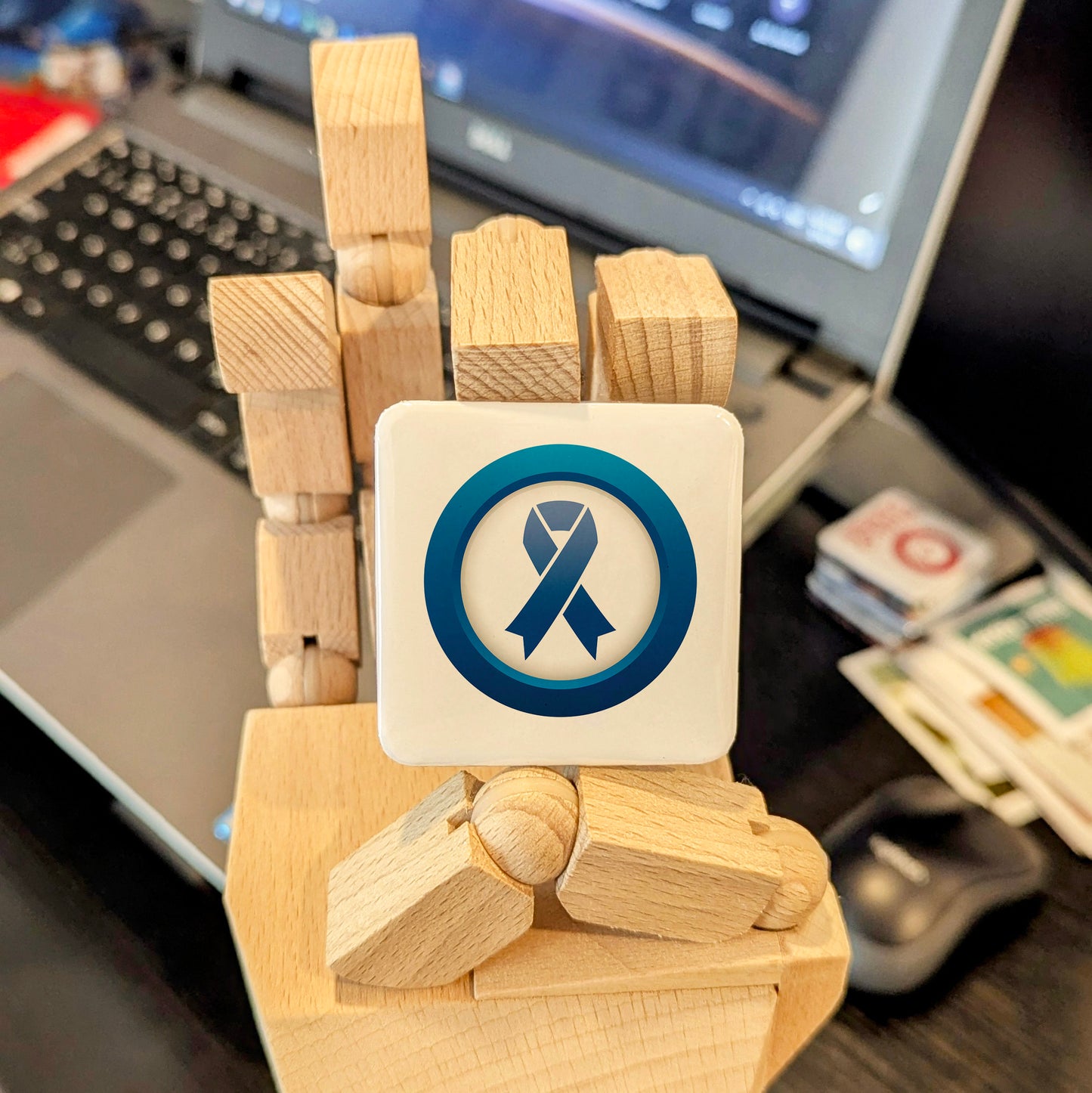 Colon Cancer Awareness Fridge Magnet - PhiloPerse
