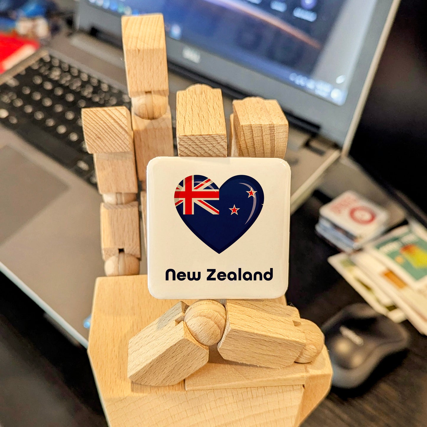 New Zealand Flag Fridge Magnet - PhiloPerse