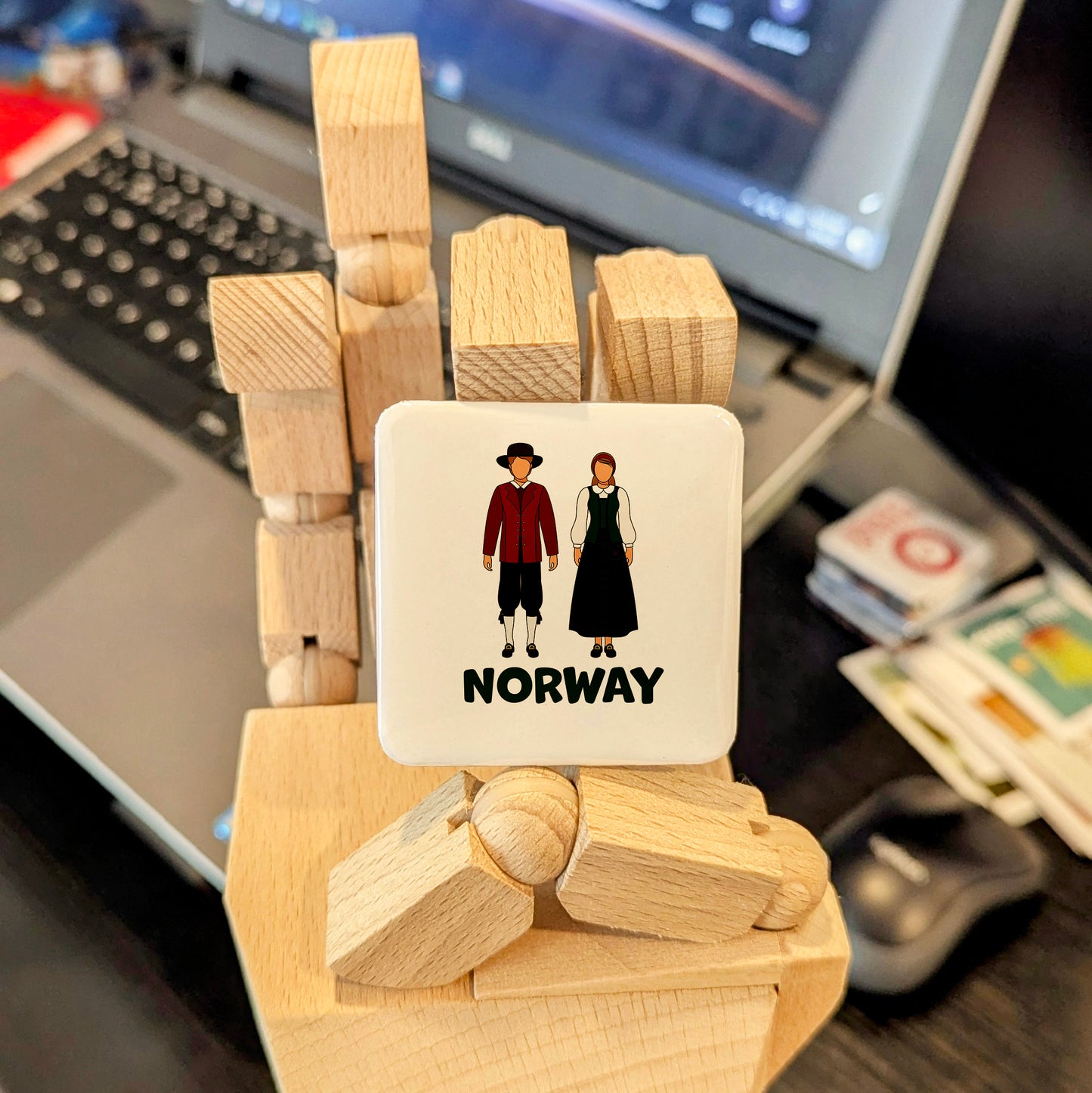 Norway Folk Costumes Fridge Magnet - PhiloPerse