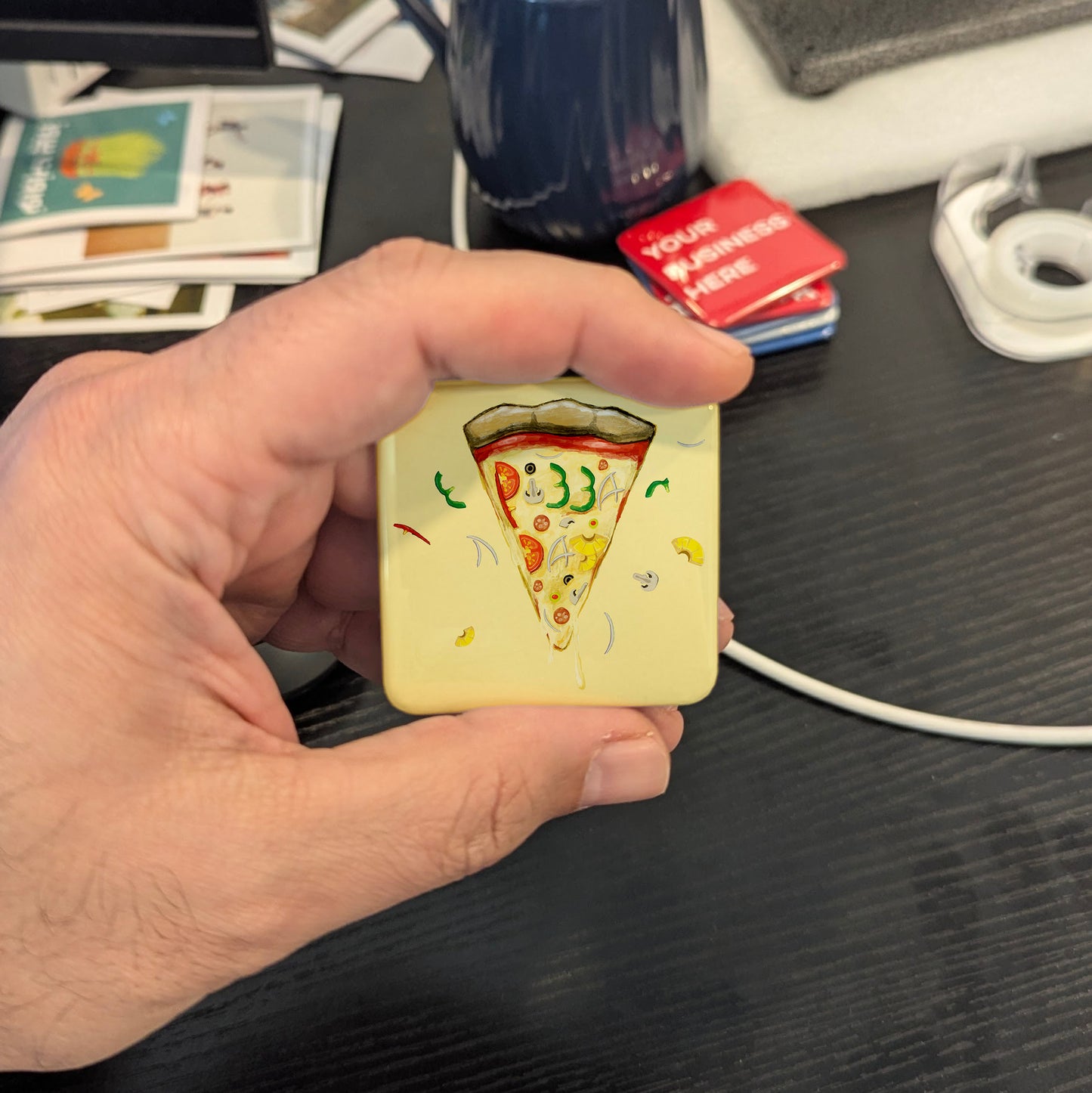 Pizza Day Fridge Magnet - PhiloPerse
