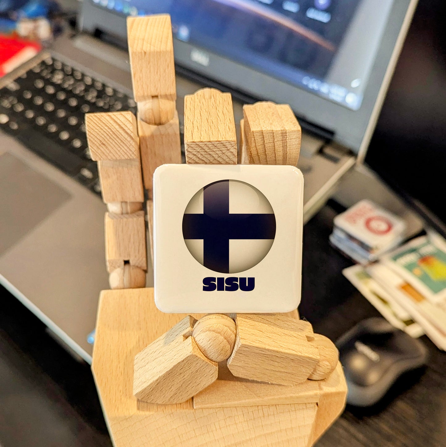 SISU Finland Fridge Magnet - PhiloPerse