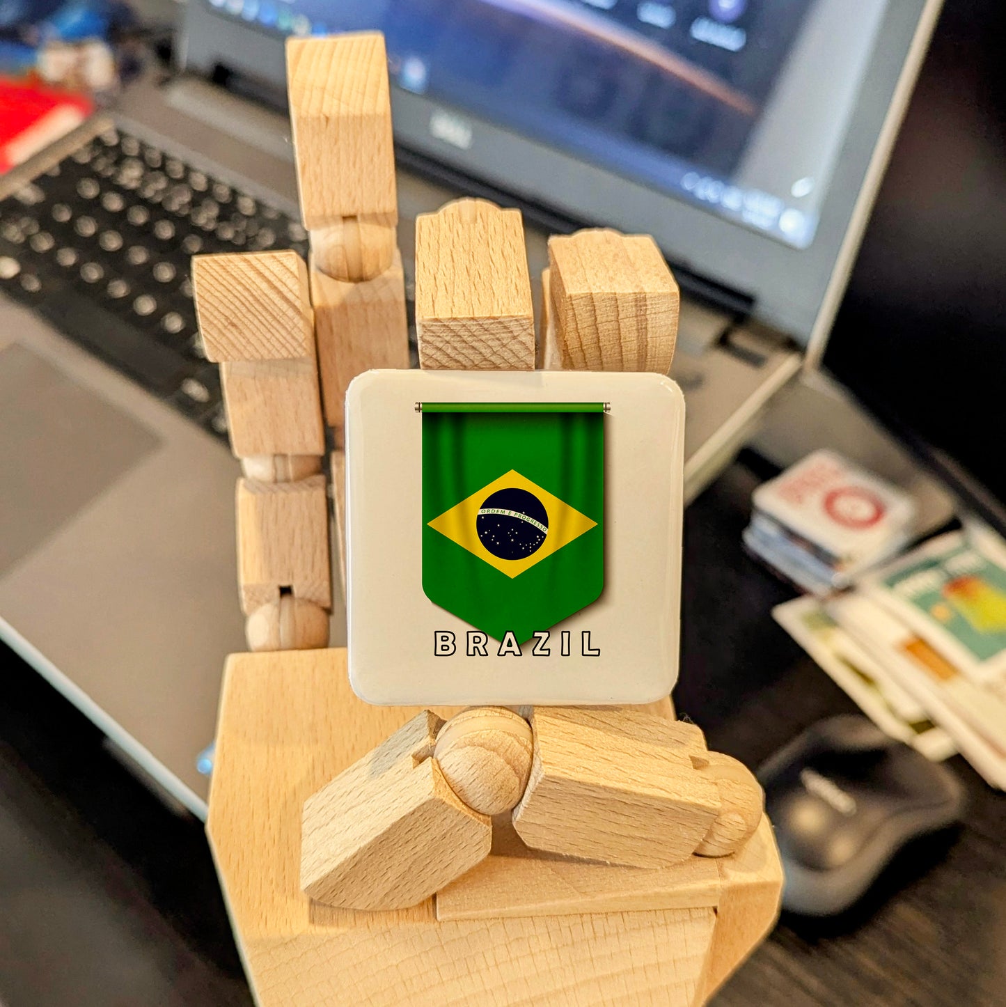 Brazil Fridge Magnet - PhiloPerse