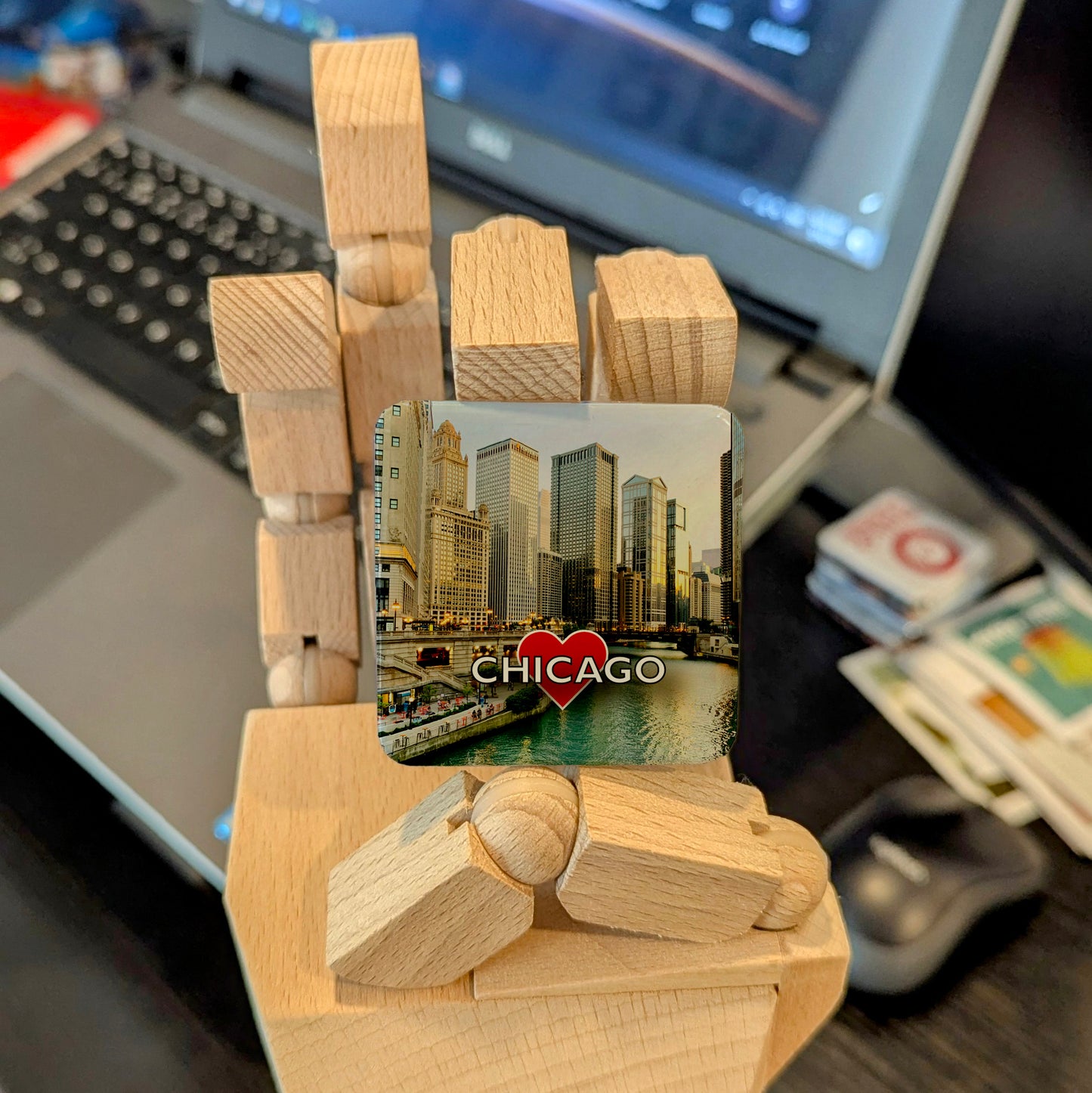 Chicago River Fridge Magnet - PhiloPerse
