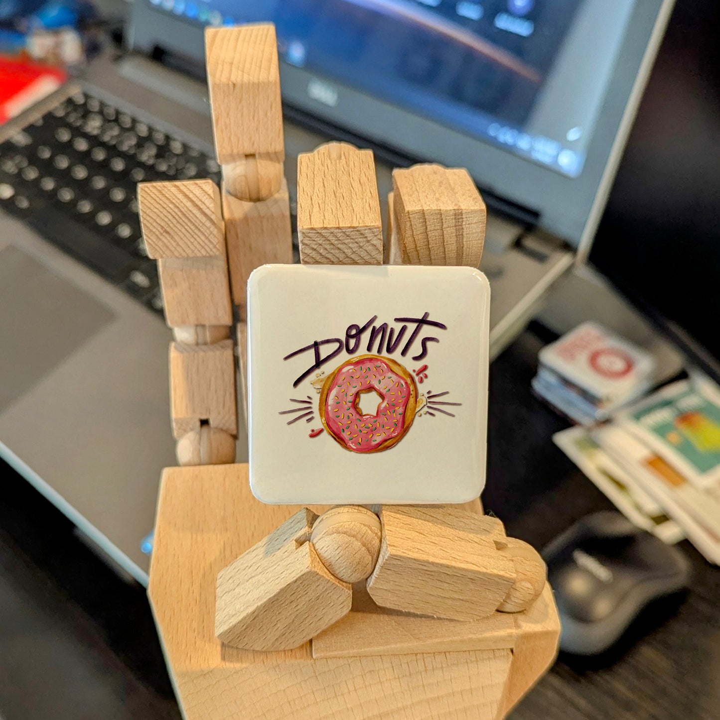 Donuts Fridge Magnet - PhiloPerse