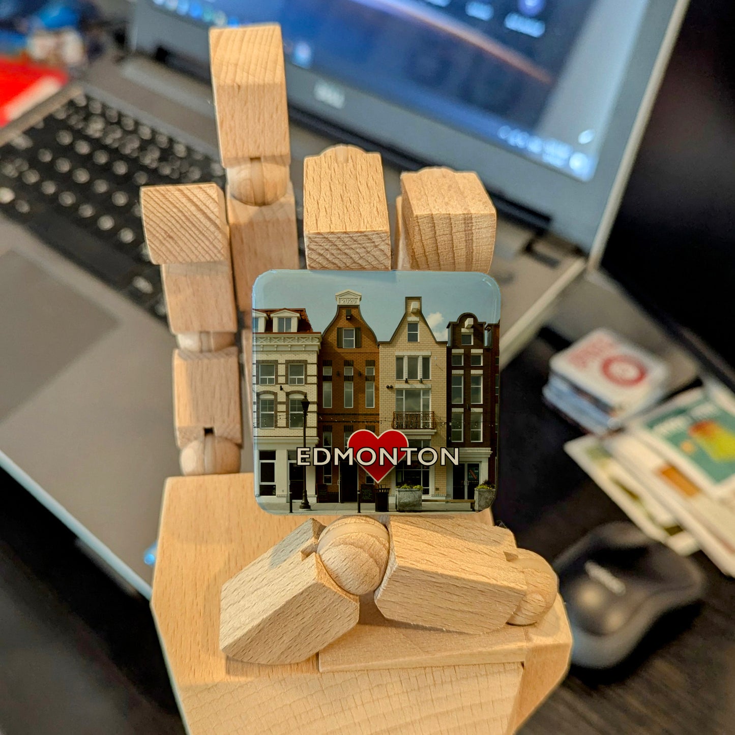 Edmonton Street Fridge Magnet - PhiloPerse