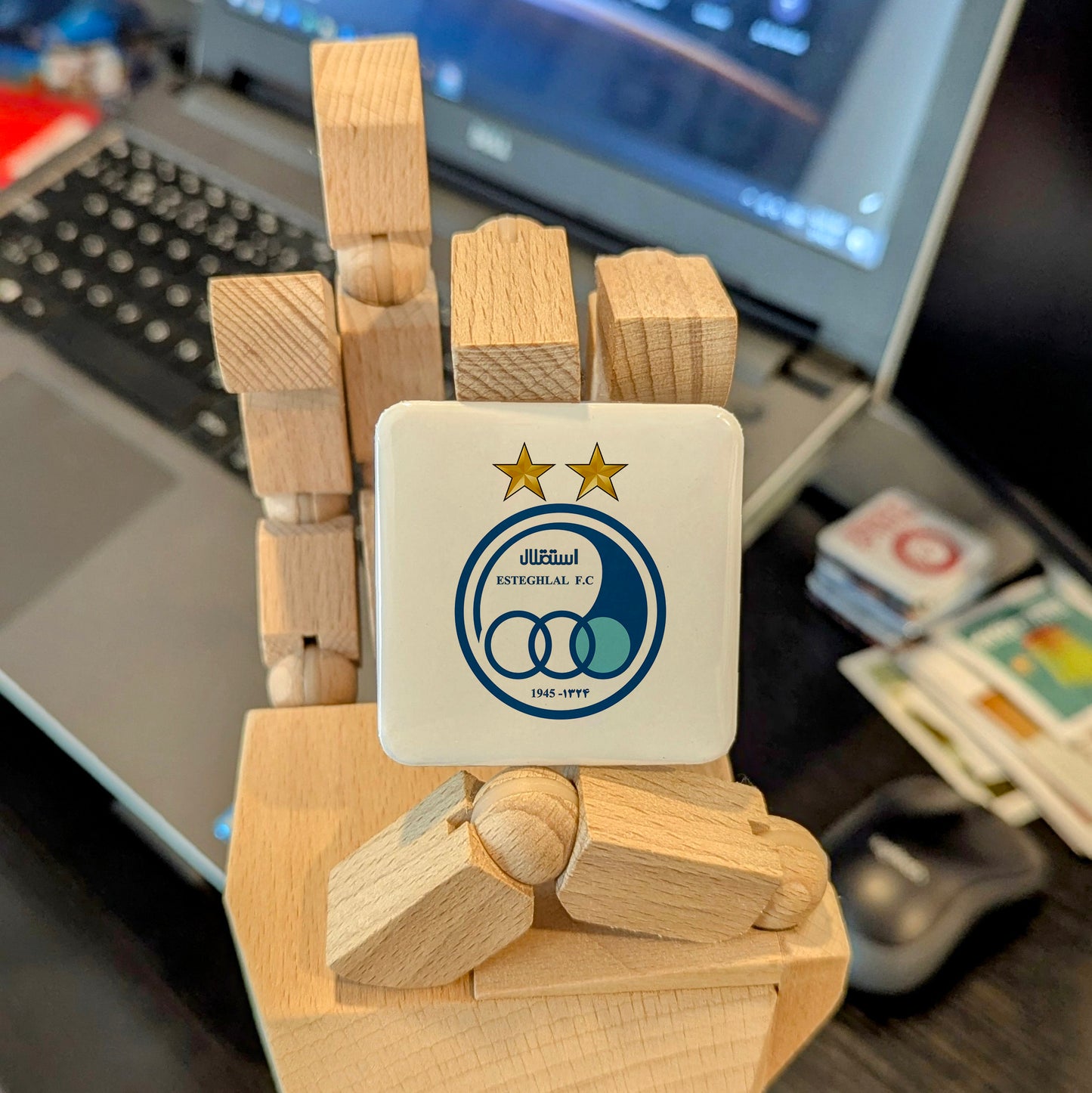 FC Esteghlal Fridge Magnet - PhiloPerse