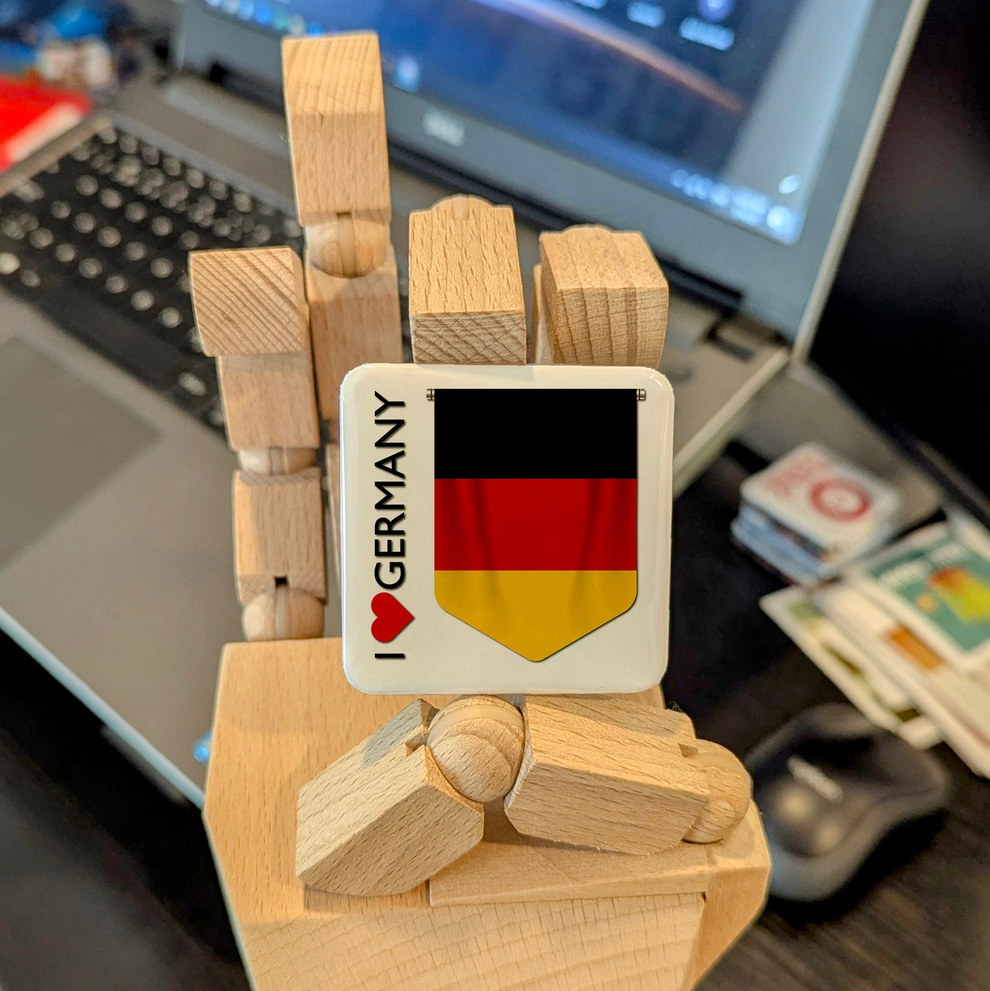 I Love Germany Fridge Magnet - PhiloPerse