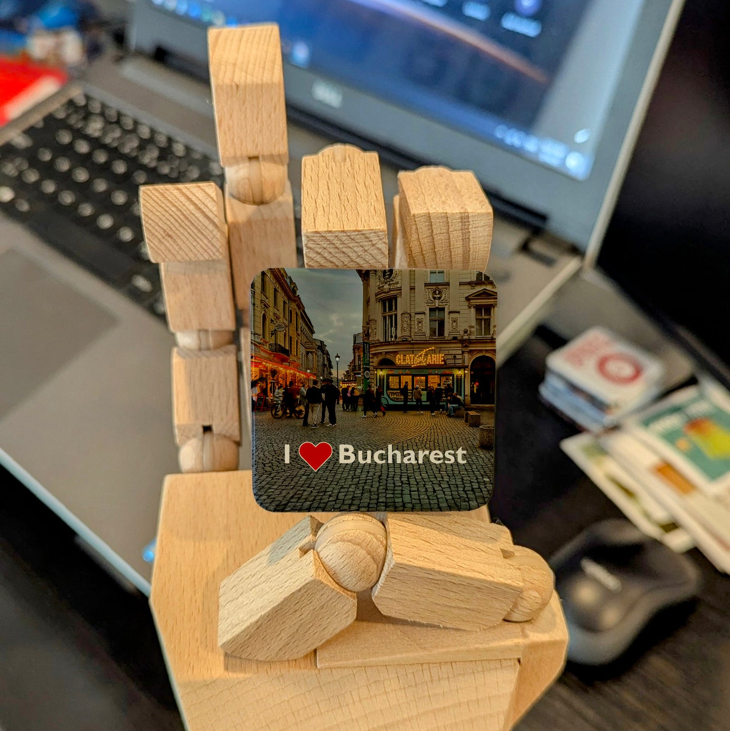 I Love Bucharest Fridge Magnet - PhiloPerse