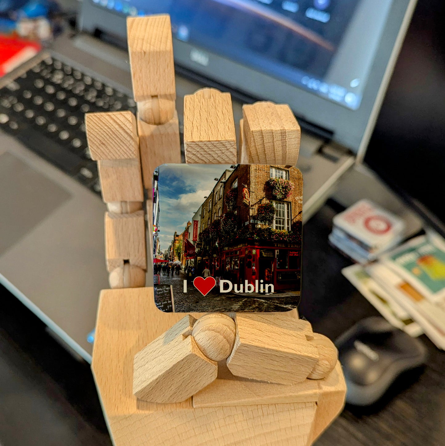 I Love Dublin Fridge Magnet - PhiloPerse
