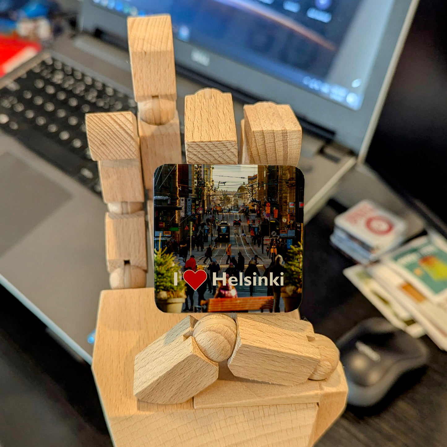 I Love Helsinki Fridge Magnet - PhiloPerse