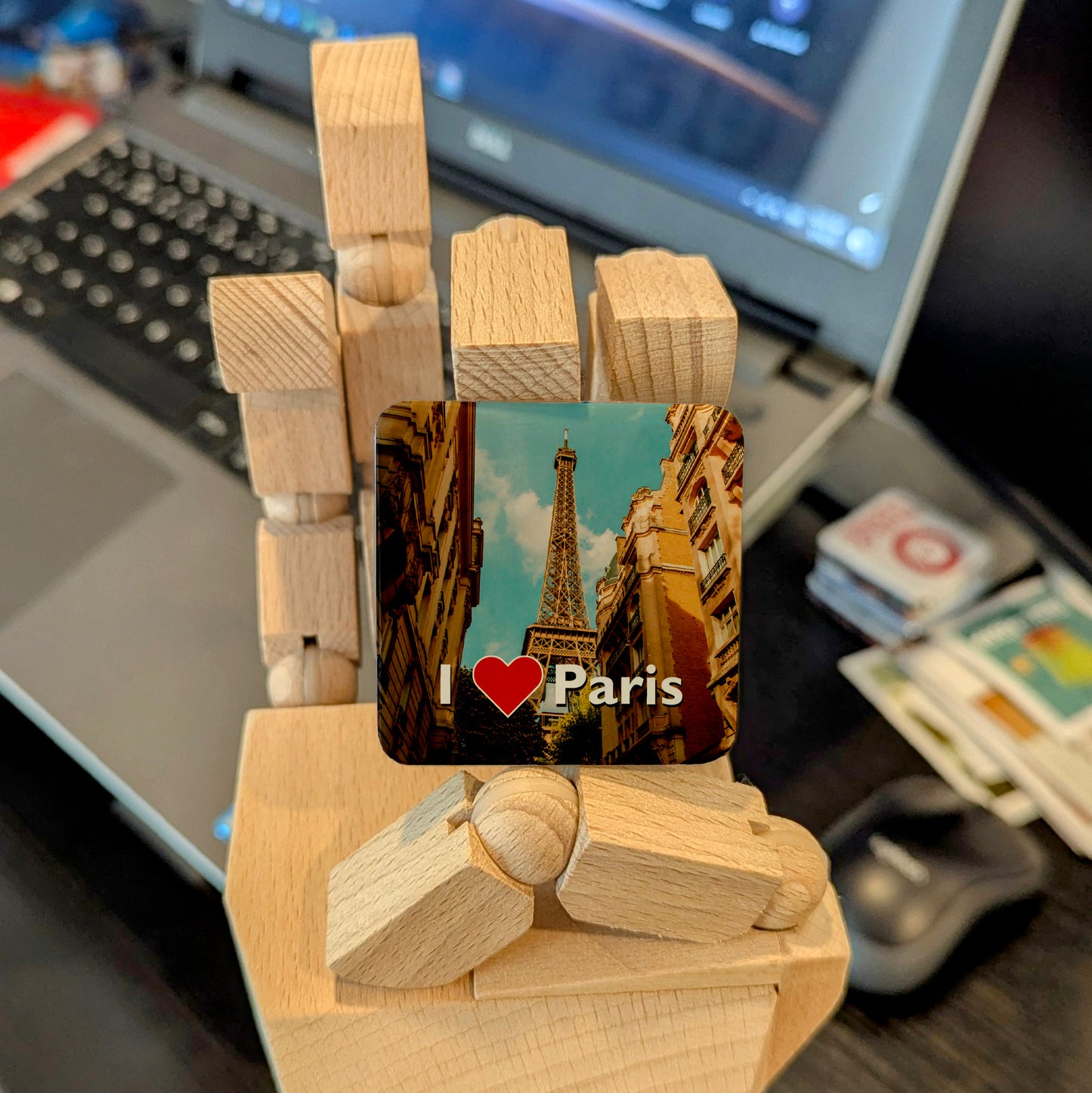 I Love Paris Fridge Magnet - PhiloPerse