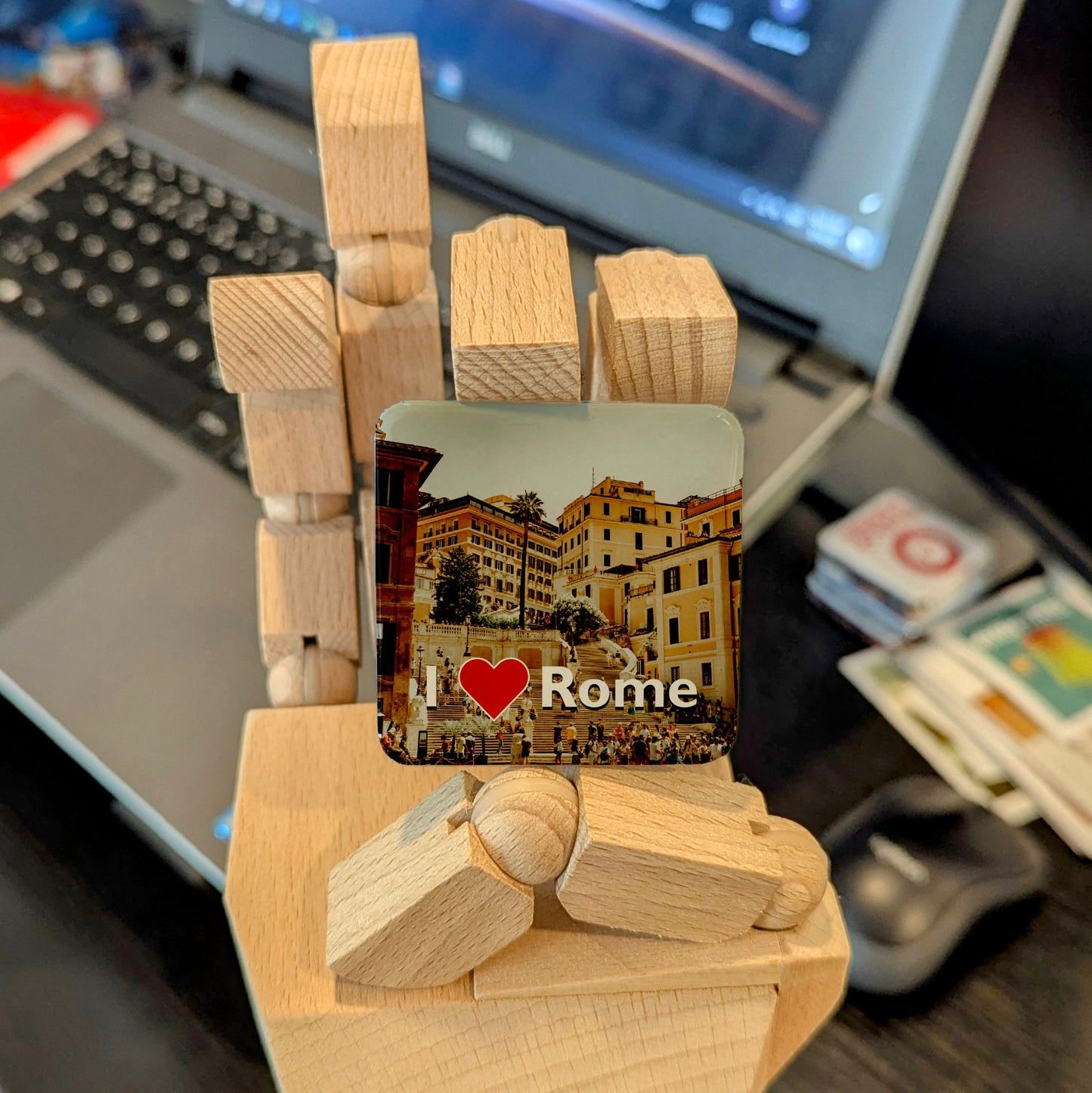 I Love Rome Fridge Magnet - PhiloPerse