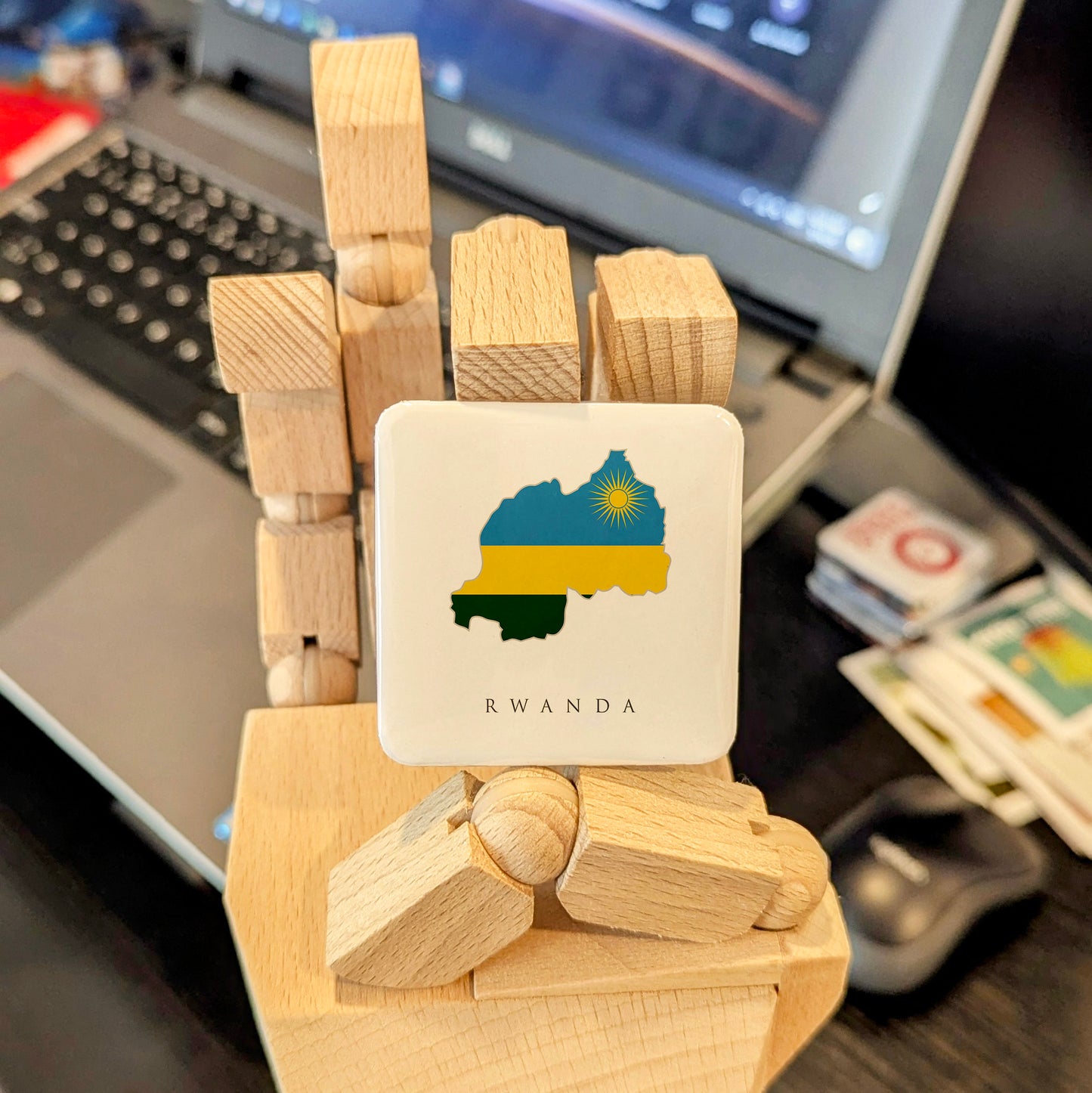 Rwanda Fridge Magnet - PhiloPerse