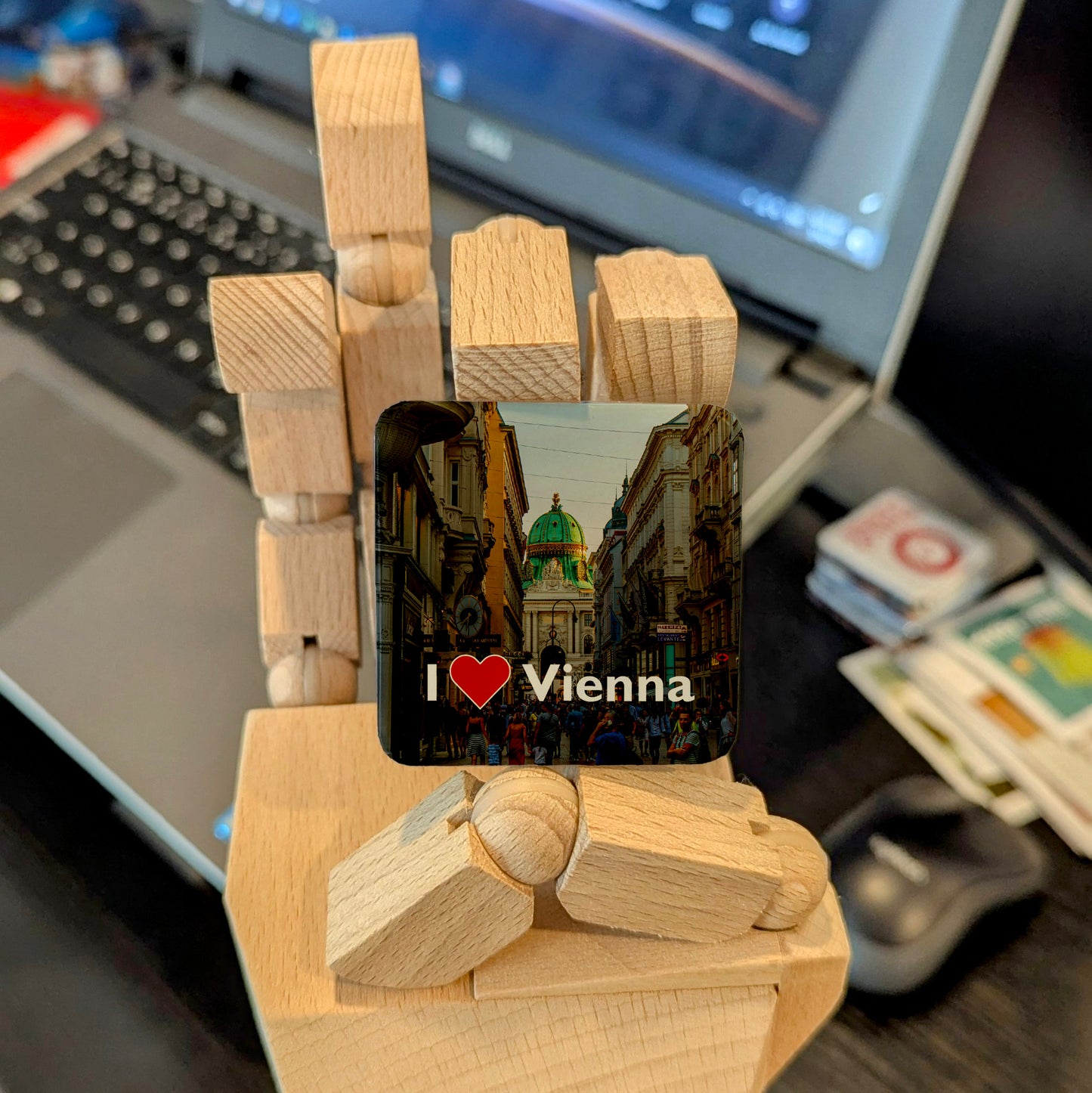 I Love Vienna Fridge Magnet - PhiloPerse