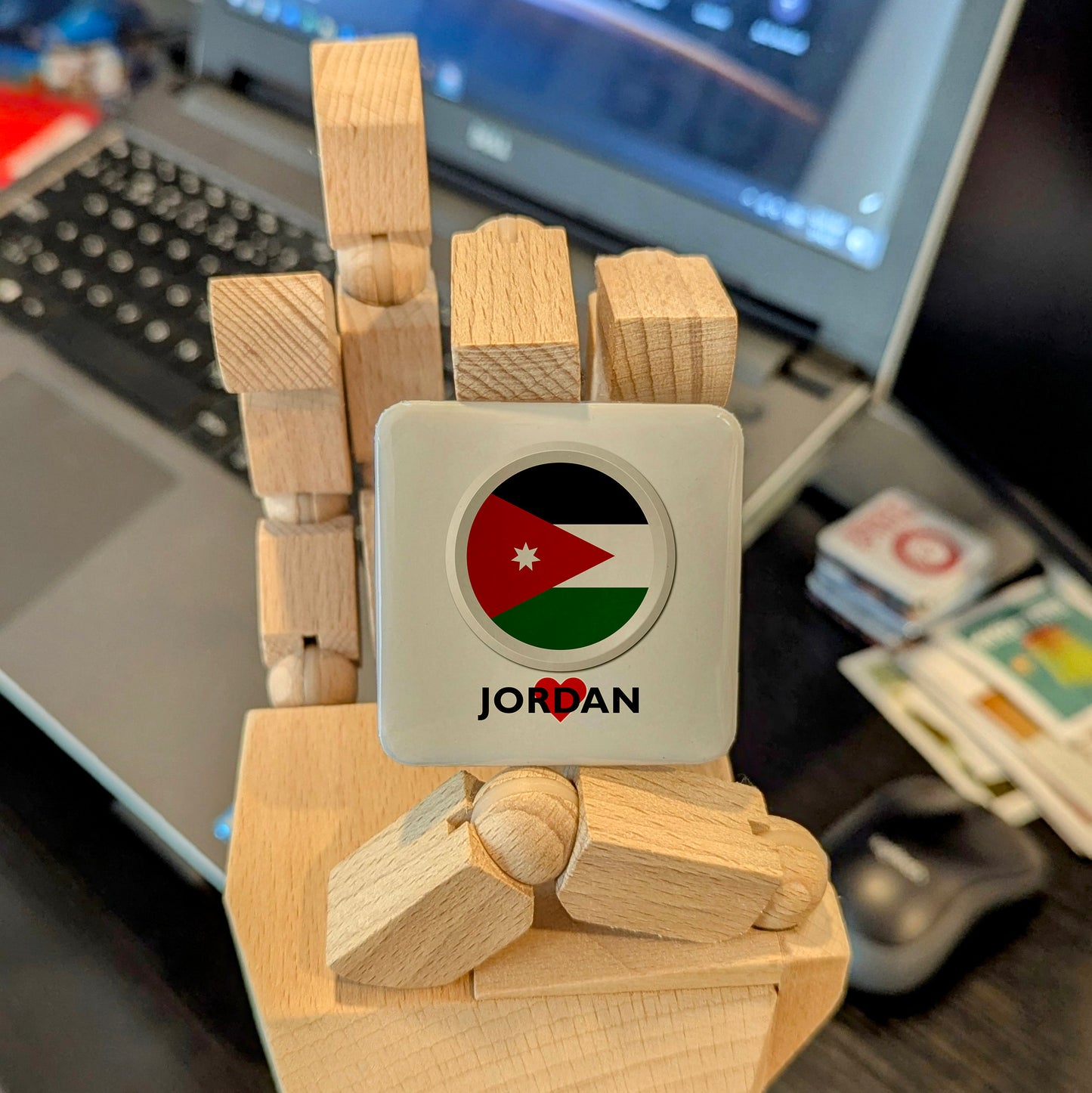 I Love Jordan Fridge Magnet - PhiloPerse