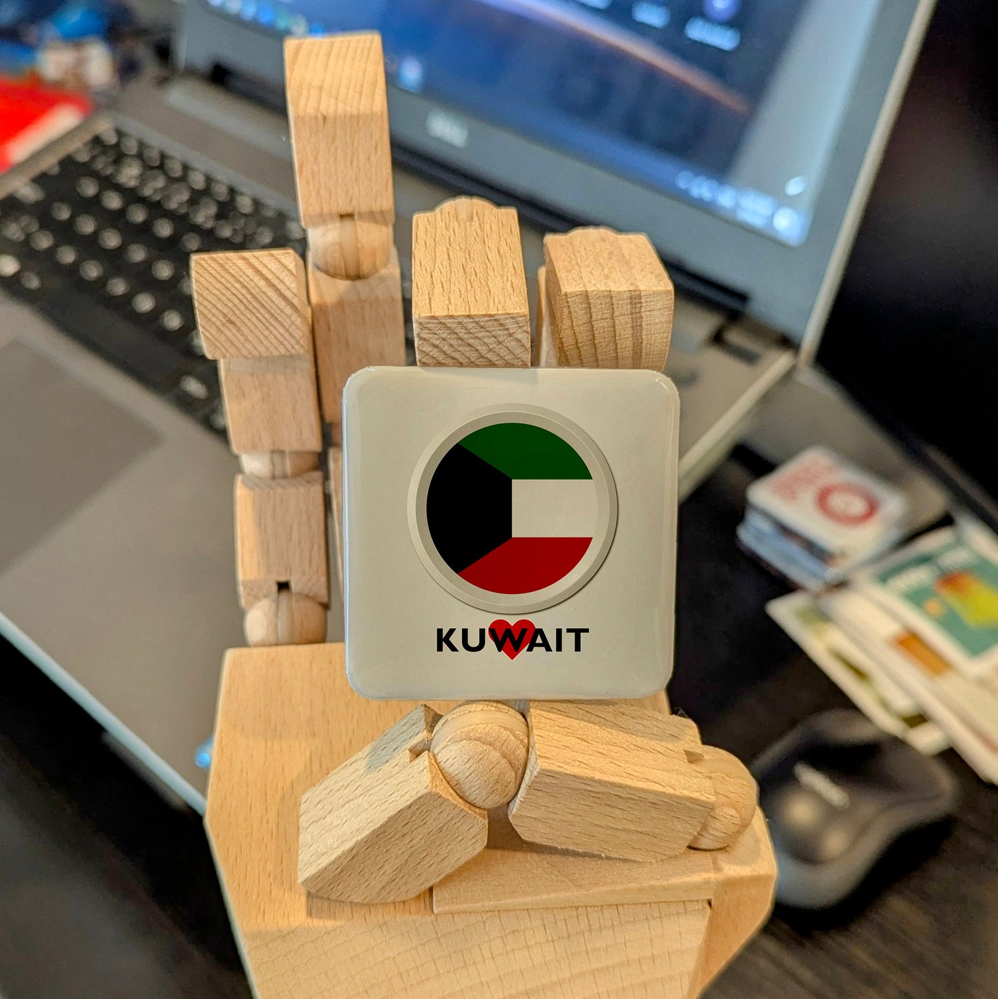 I Love Kuwait Fridge Magnet - PhiloPerse