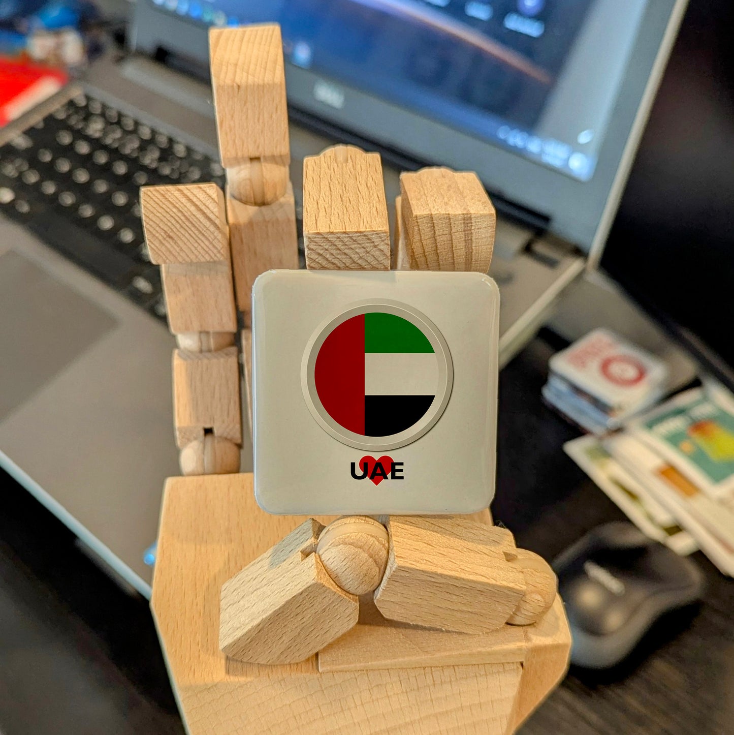 I Love United Arab Emirates Fridge Magnet - PhiloPerse