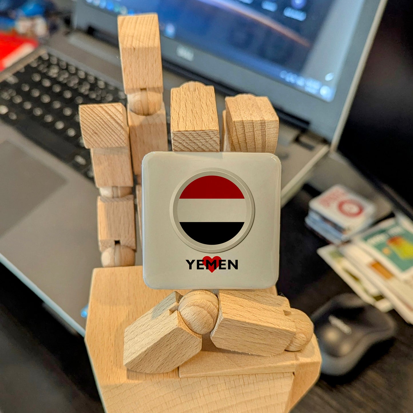 I Love Yemen Fridge Magnet - PhiloPerse