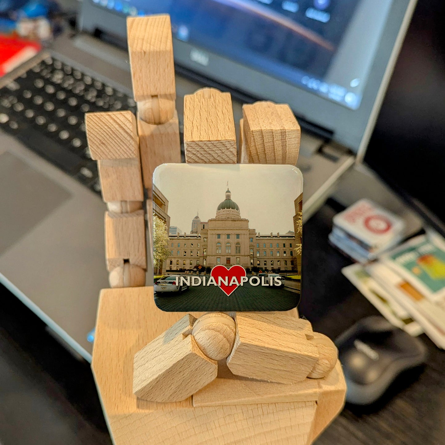 Indianapolis Fridge Magnet - PhiloPerse