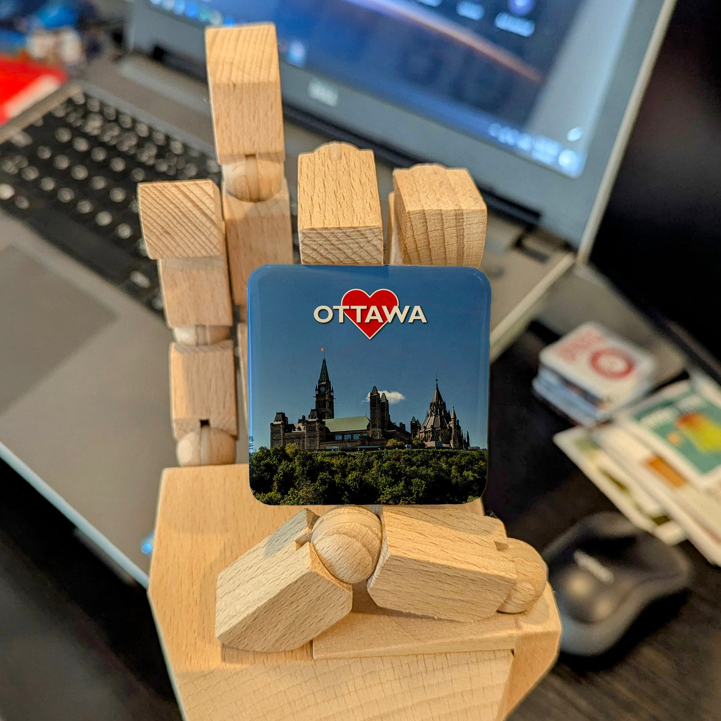 Ottawa view Fridge Magnet - PhiloPerse