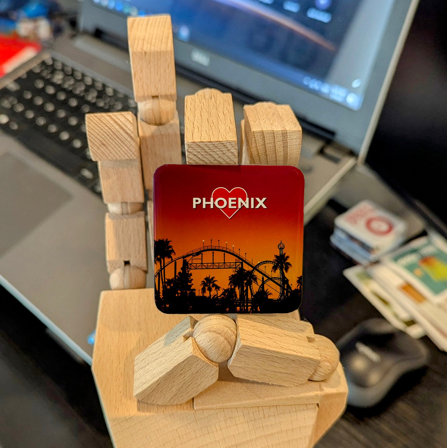Phoenix View Fridge Magnet - PhiloPerse