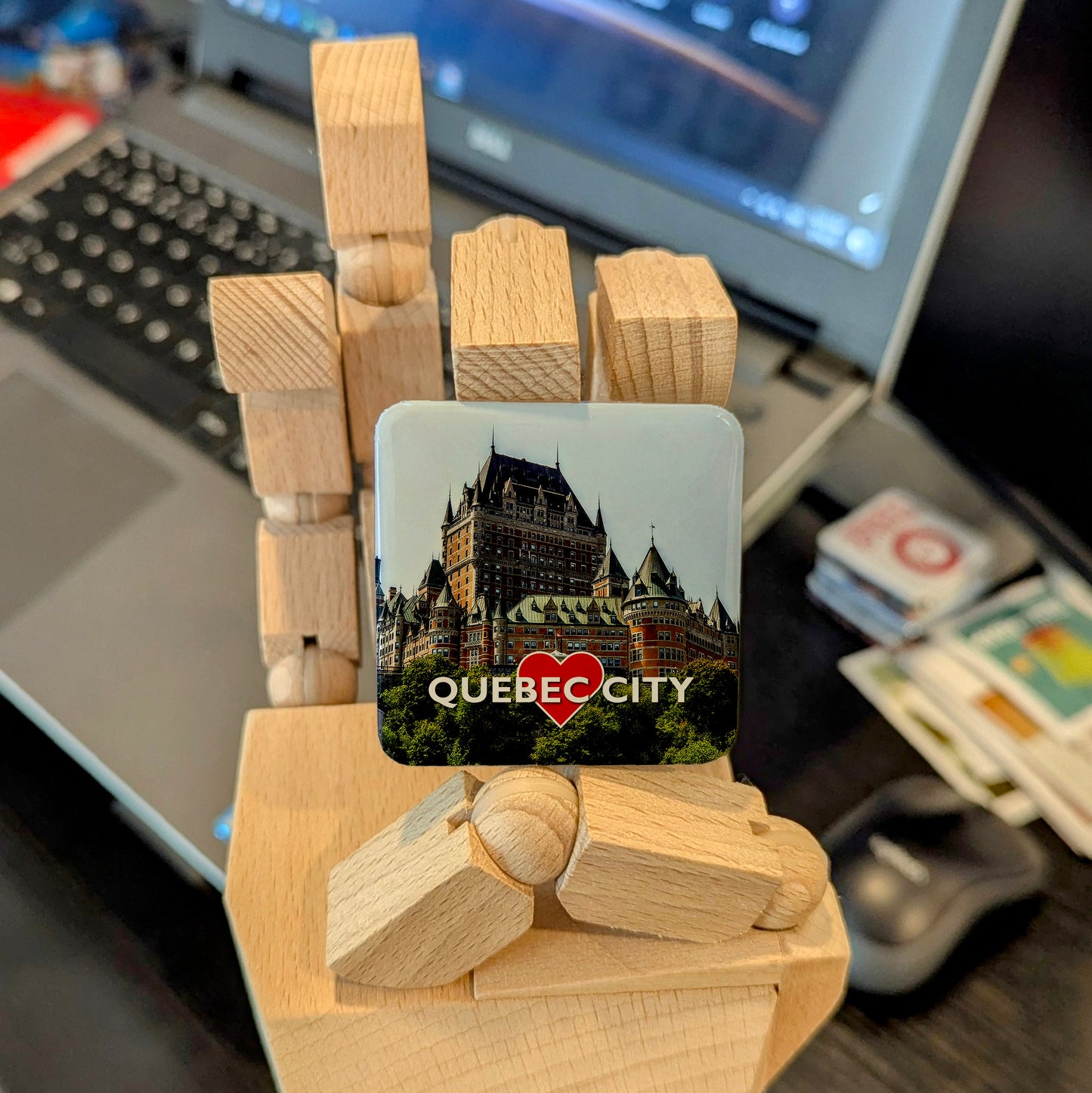 Quebec City Fridge Magnet - PhiloPerse