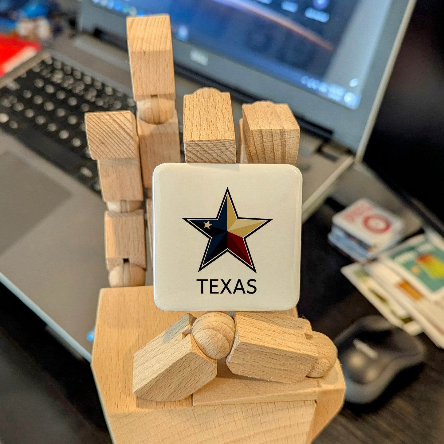 Texas Star Fridge Magnet - PhiloPerse