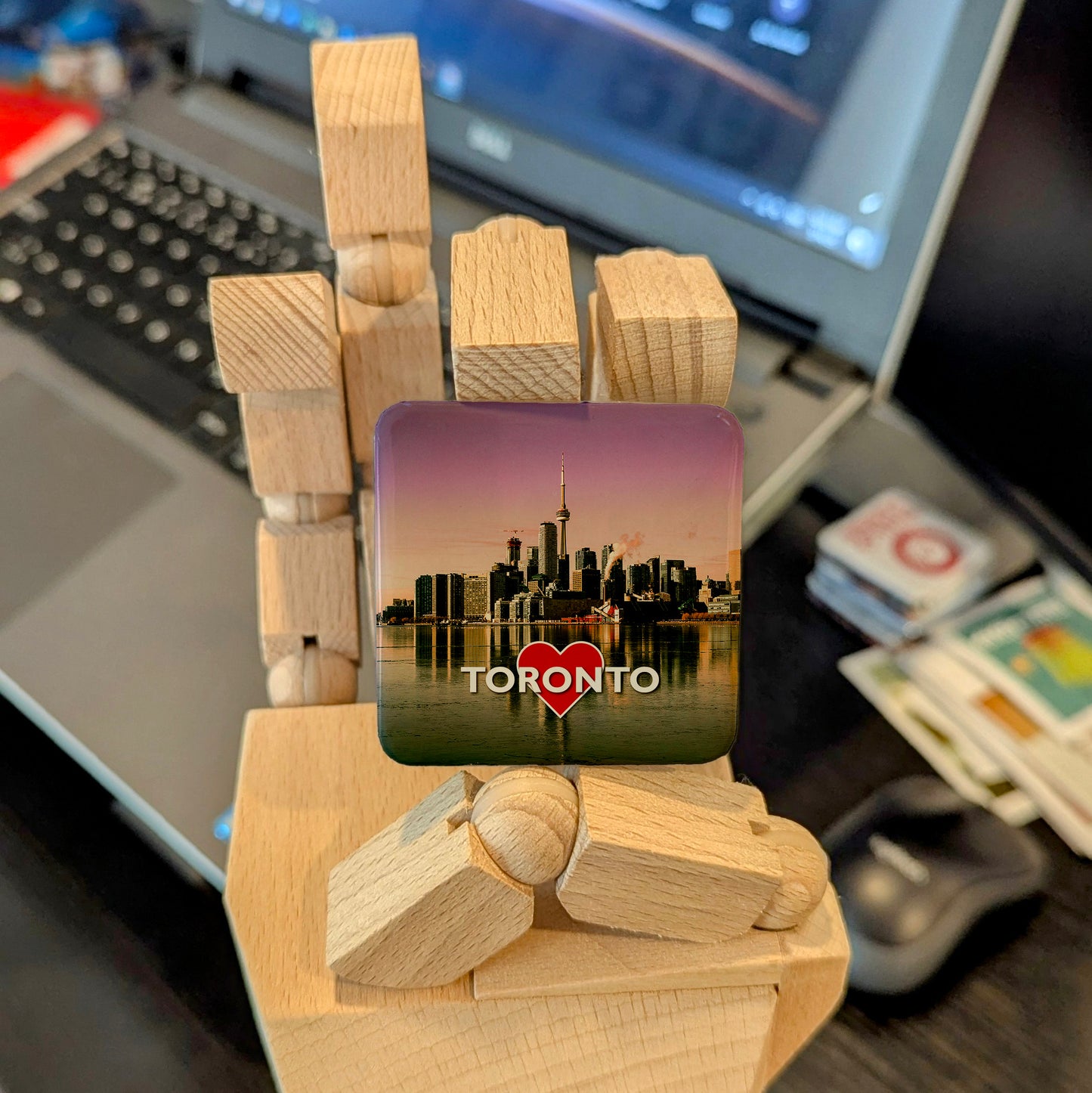 Toronto View Fridge Magnet - PhiloPerse
