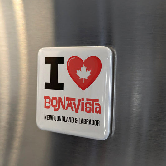Bonavista Newfoundland Magnet | Cape of Discovery | 2x2 | Made in Canada - PhiloPerse