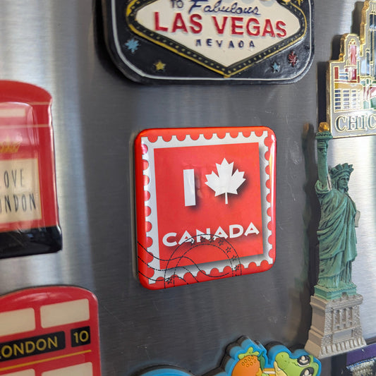 I Love Canada Fridge Magnet - PhiloPerse