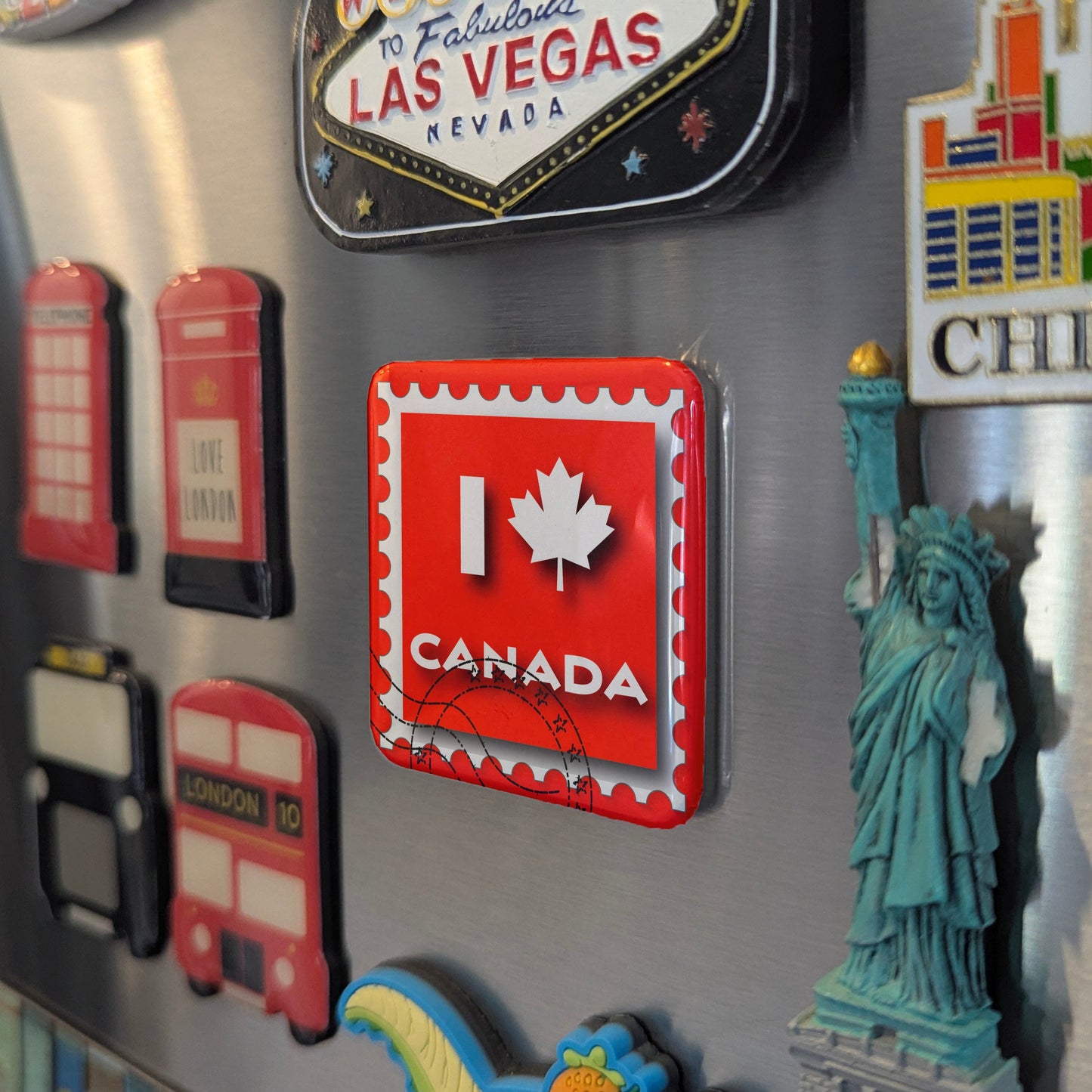 I Love Canada Fridge Magnet - PhiloPerse