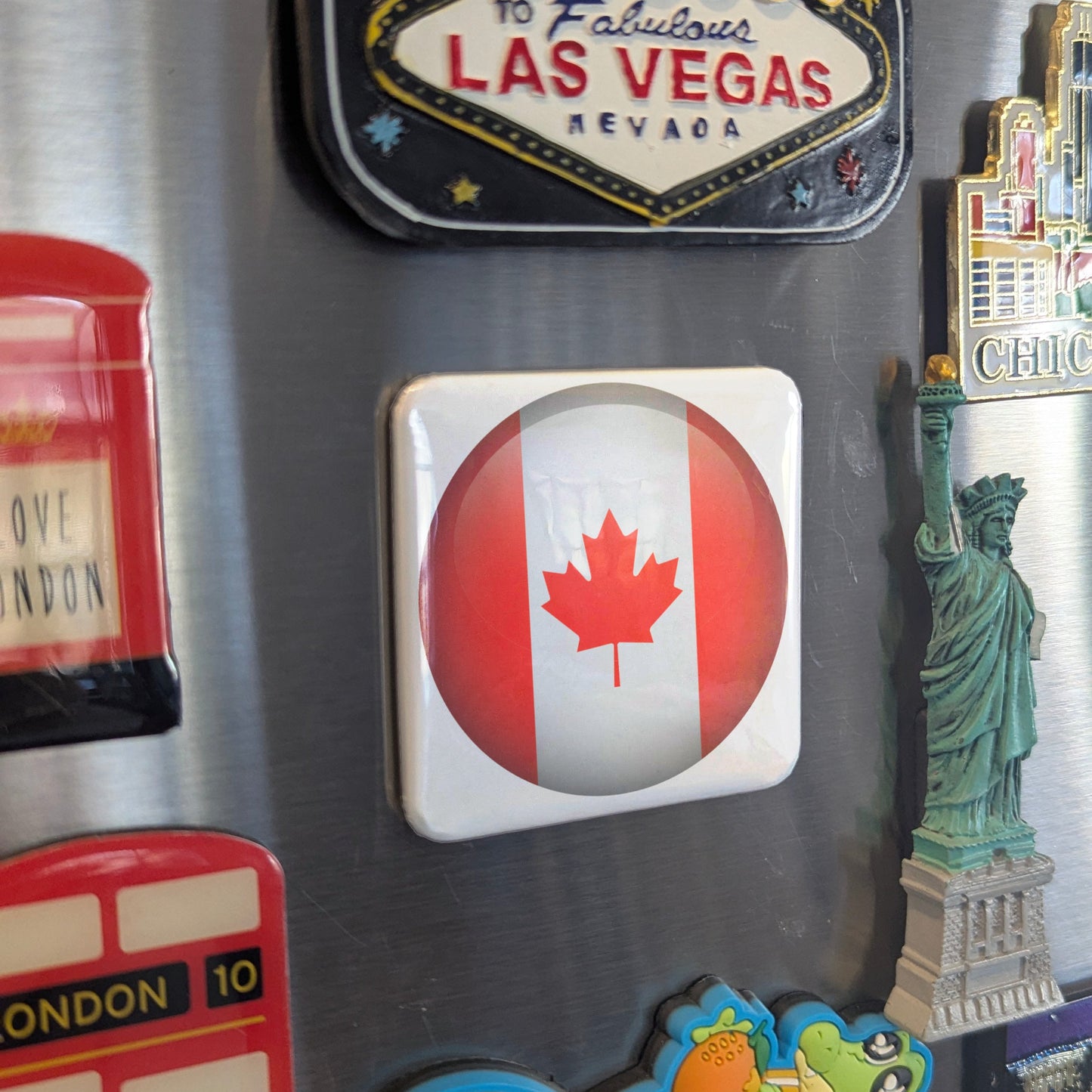 Canada Flag Fridge Magnet - PhiloPerse