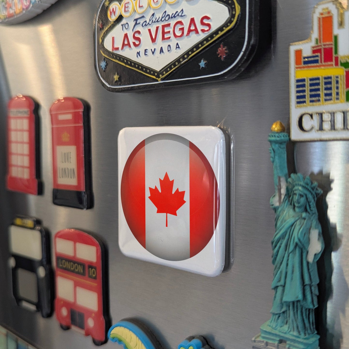 Canada Flag Fridge Magnet - PhiloPerse