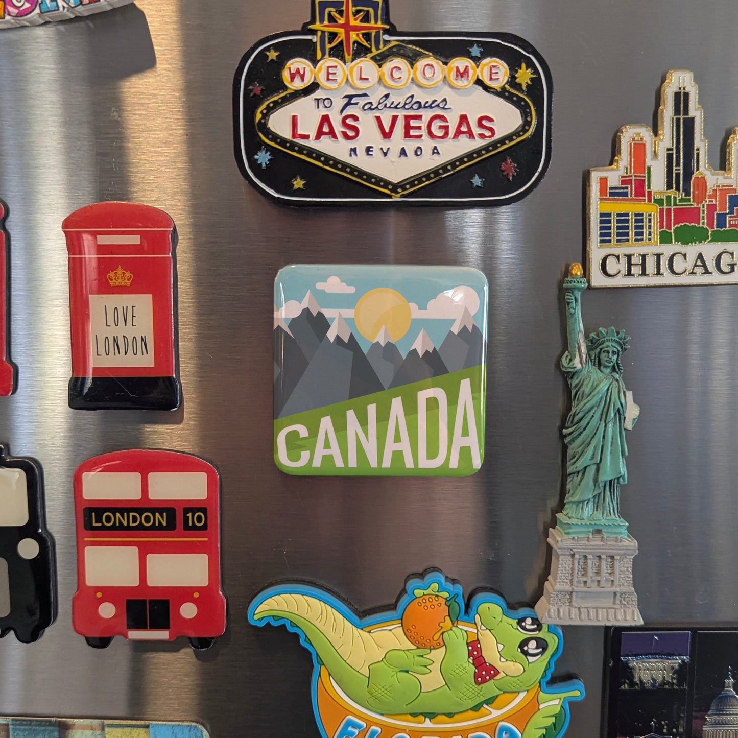 Canadian Landscape Fridge Magnet - PhiloPerse