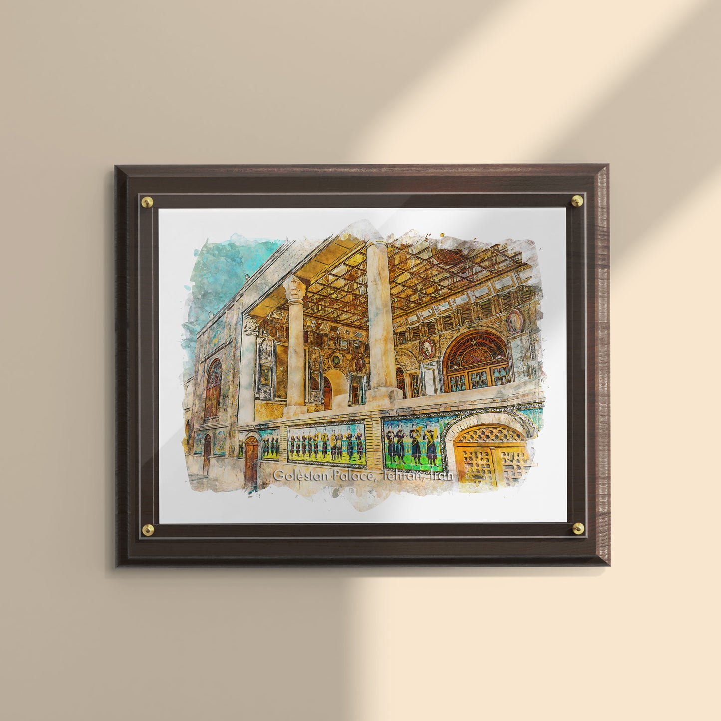 Tehran Golestan Palace, Iran, Art Print | 8×10 | Made in Canada - PhiloPerse