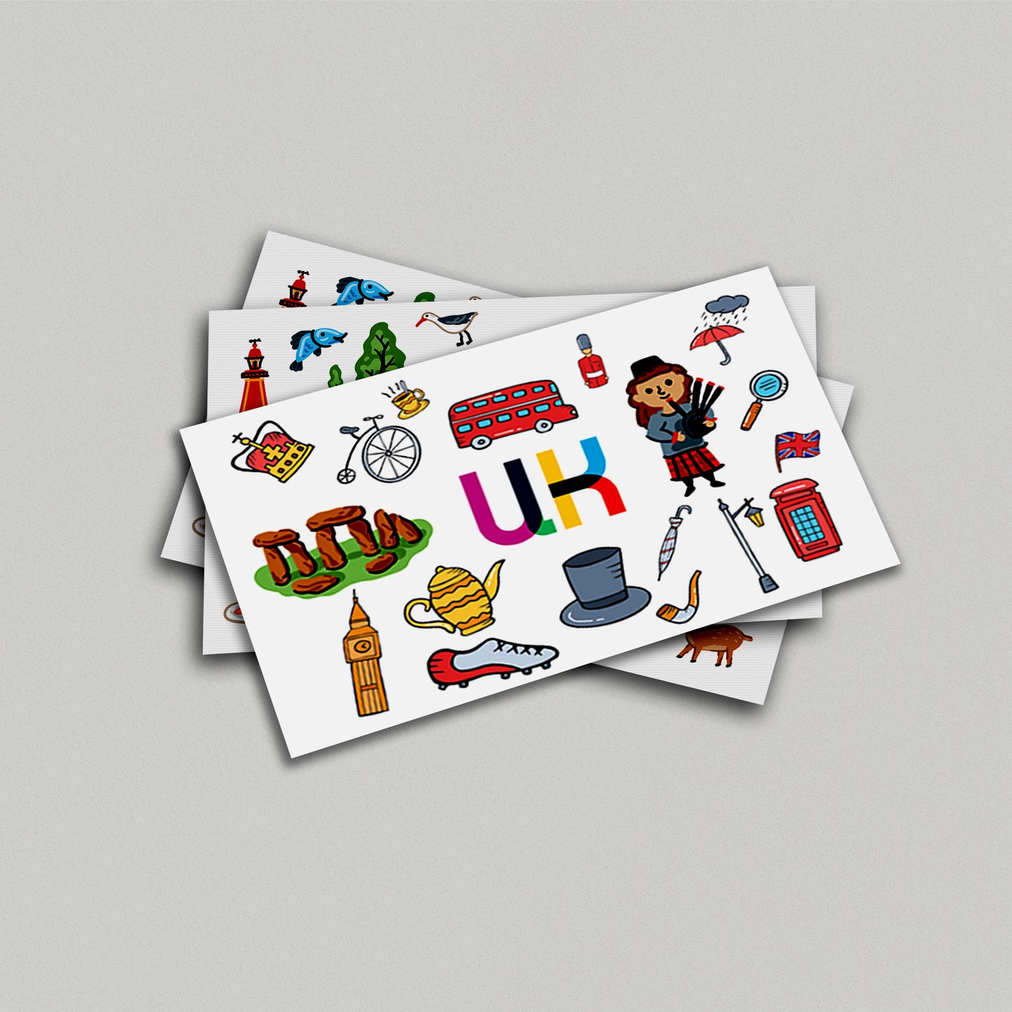 UK Illustrated Art Print & Wall Art | Made in Canada - PhiloPerse
