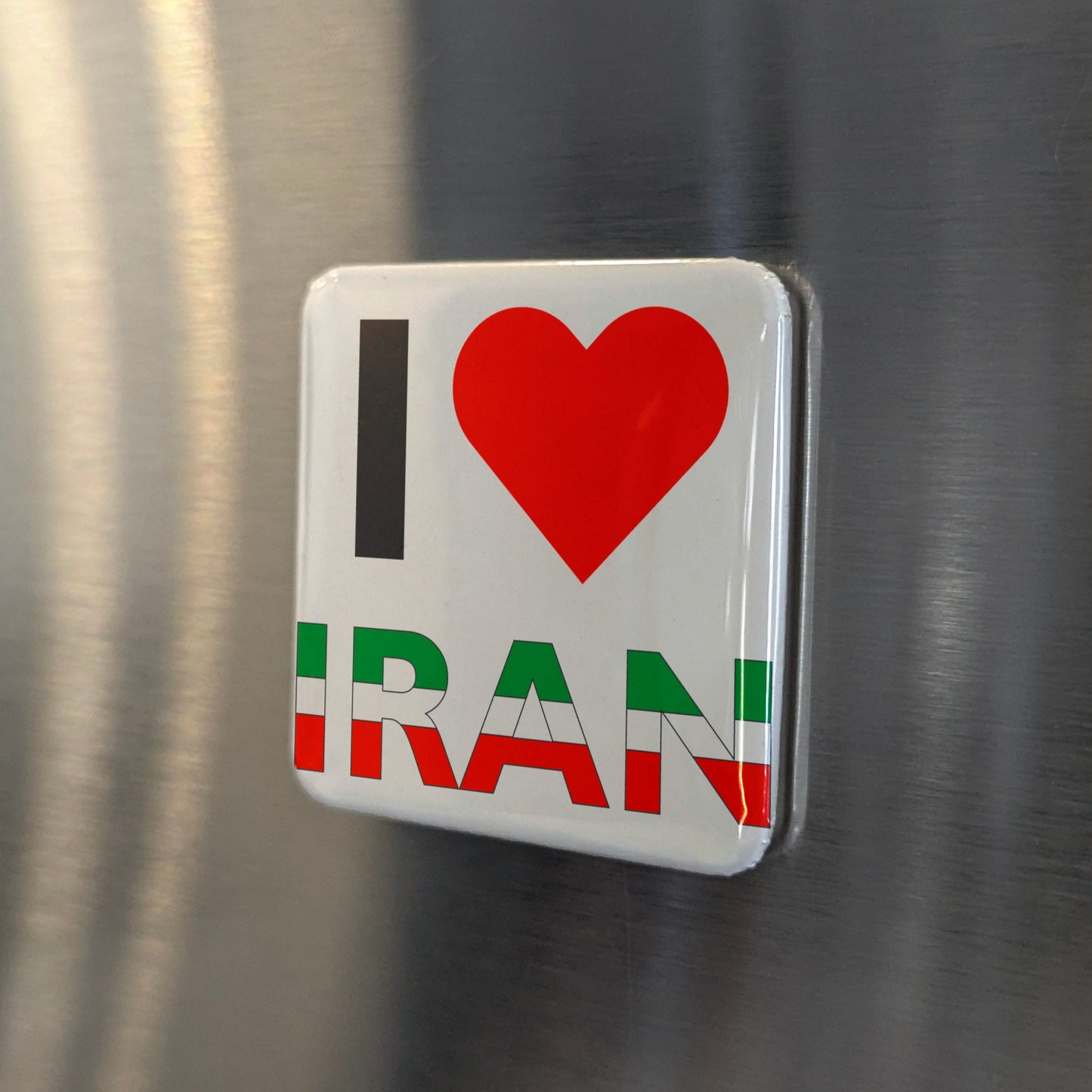I Love Iran Fridge Magnet - PhiloPerse