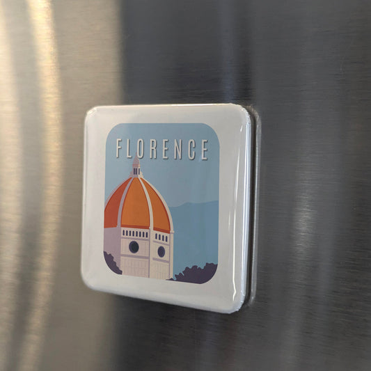 Florence Italy Magnet | Cradle of the Renaissance on the Banks of the Arno | 2x2 | Made in Canada - PhiloPerse