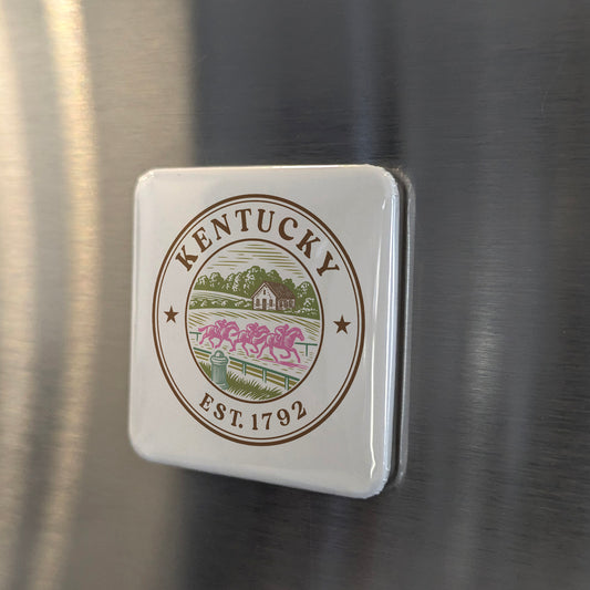 Kentucky Magnet | The Bluegrass State | 2×2 | Made in Canada - PhiloPerse