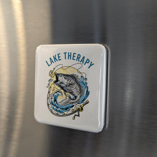 Lake Therapy Fridge Magnet - PhiloPerse