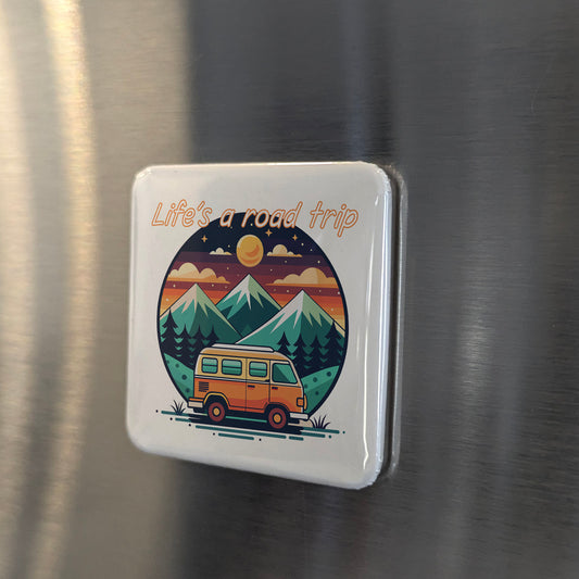 Life is a road trip Fridge Magnet - PhiloPerse