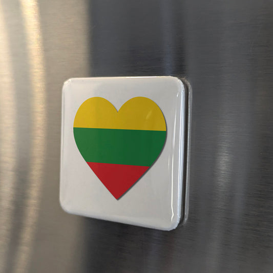 Proud Lithuanian Magnet | 2×2 | Made in Canada - PhiloPerse